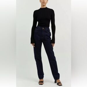 NWT Dissh Finley Straight Leg Jeans in Indigo - Size 4